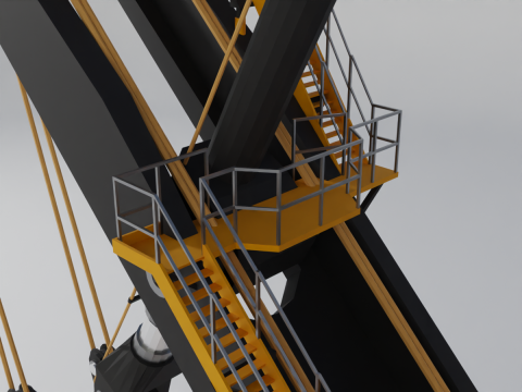 Rope Shovel - Heavy Vehicle 3D Model