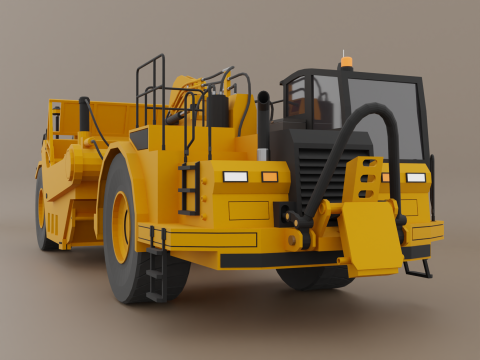 Tractor Scraper - Heavy Vehicle Modelo 3D