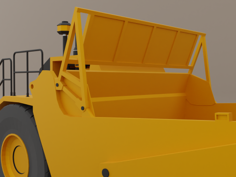 Tractor Scraper - Heavy Vehicle Modelo 3D