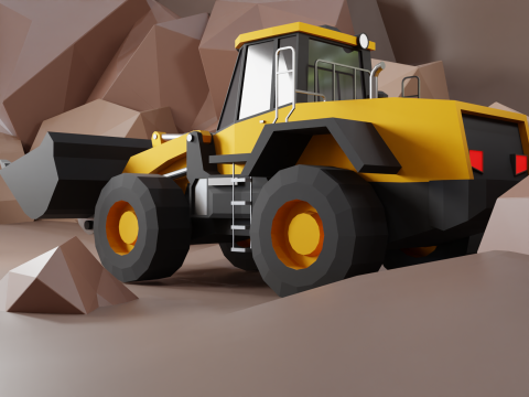 Wheel Loader - Heavy Vehicle 3D मॉडल
