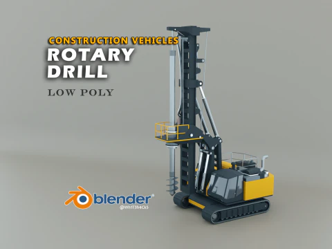 24 Ve&iacute;culos Pesados ​​- Mega Pack Low-poly Modelo 3D