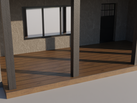 Big House 02 - Low-poly Model 3D