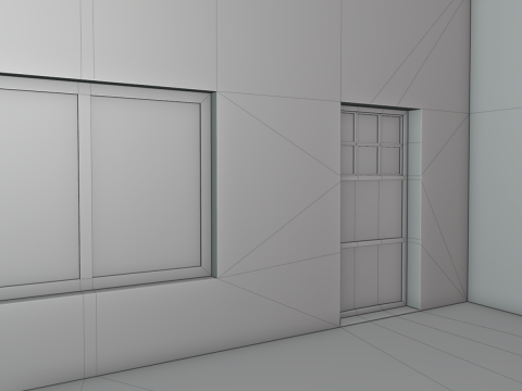 Big House 02 - Low-poly Model 3D