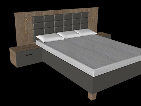 Bed 3D 模型
