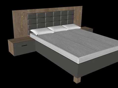 Bed 3D Model