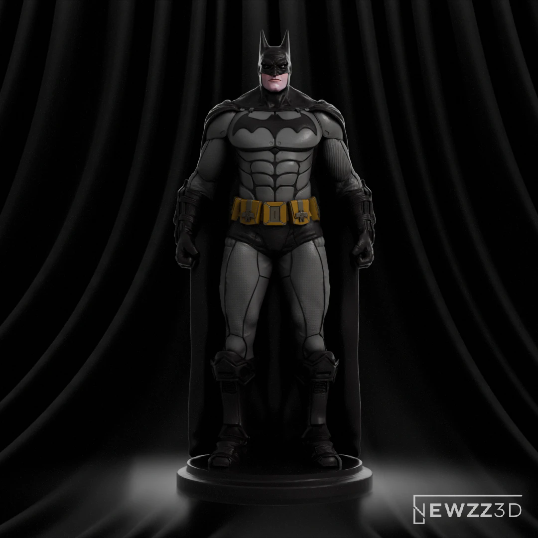 Batman Arkham Knight Inspired 3D Print Model .c4d .max .obj .3ds .fbx .stl .blend 