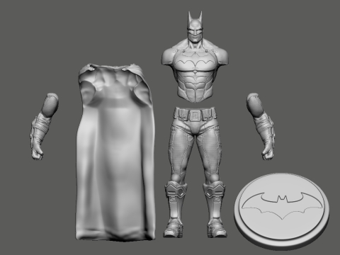 Batman Arkham Knight Inspired Modelo de Impressão 3D