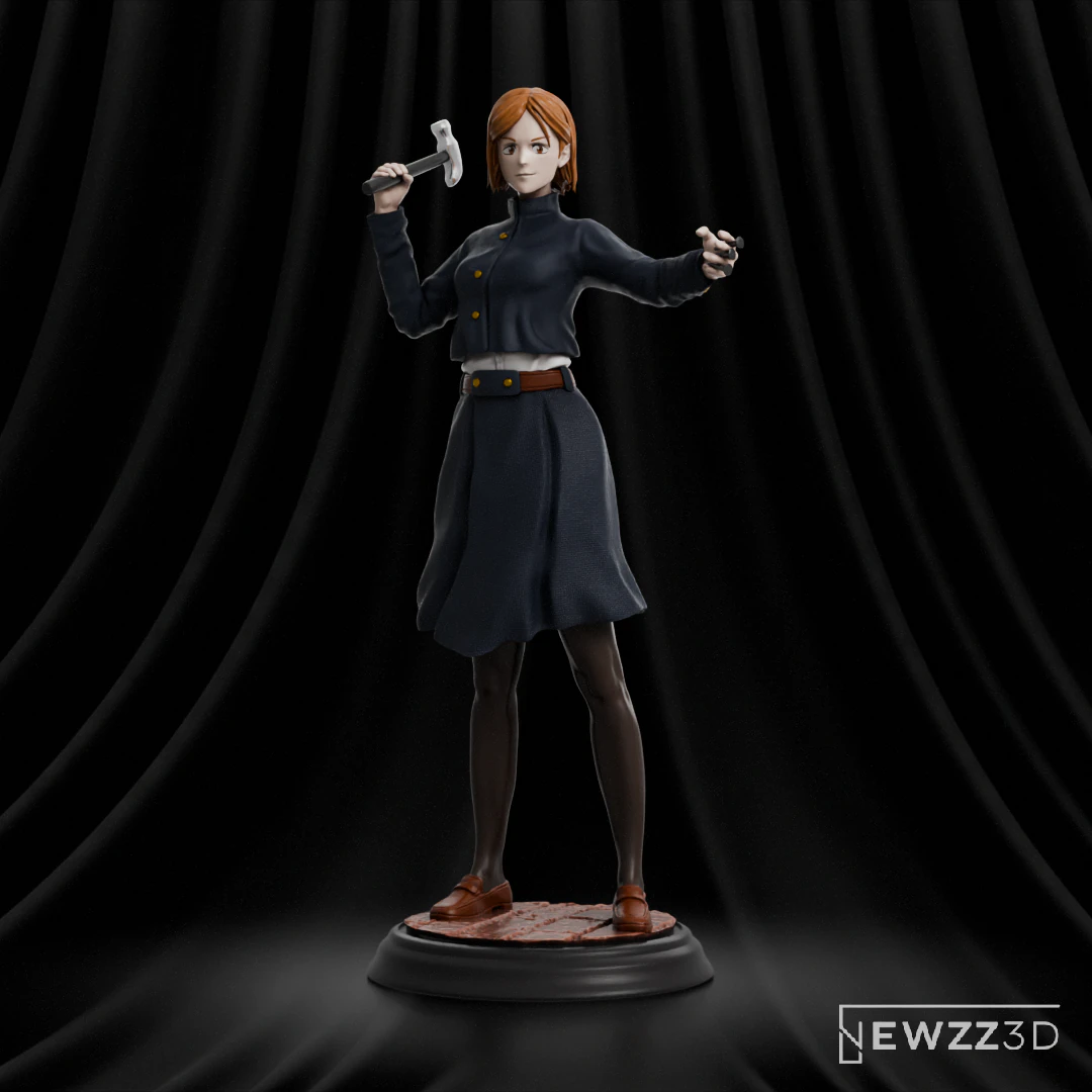 Nobara Kugisaki Jujutsu Kaisen 3D Print Model .c4d .max .obj .3ds .fbx .stl .blend