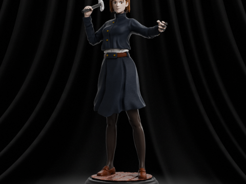Nobara Kugisaki Jujutsu Kaisen 3D Print Model
