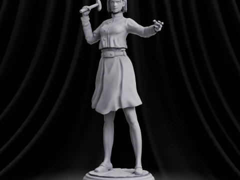 Nobara Kugisaki Jujutsu Kaisen 3D Print Model