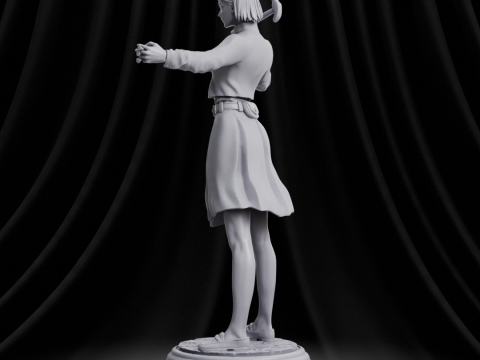 Nobara Kugisaki Jujutsu Kaisen 3Dプリントモデル
