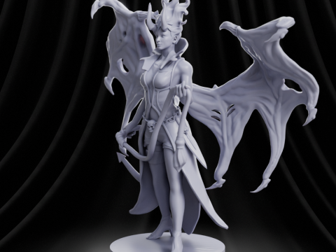 DOTA 2 Queen of Pain Arcana 3D Принт Модель