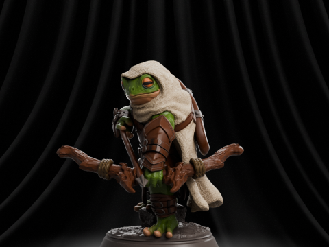 Frog Archer RPG Modelo de Impressão 3D