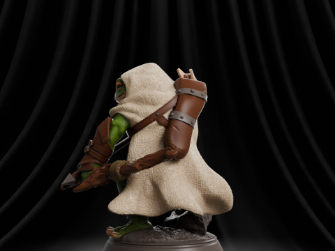 Frog Archer RPG Modelo de Impressão 3D