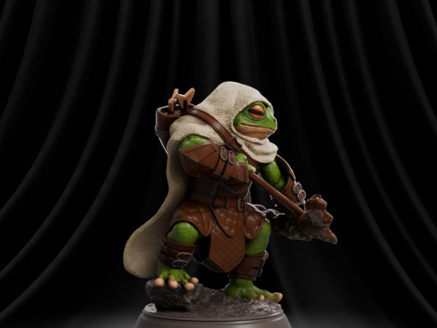 Frog Archer RPG Modelo de Impressão 3D