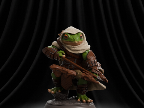 Frog Archer RPG Modelo de Impressão 3D