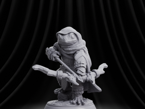 Frog Archer RPG Modelo de Impressão 3D