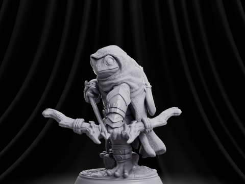 Frog Archer RPG Modelo de Impressão 3D