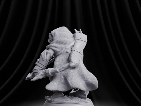 Frog Archer RPG Modelo de Impressão 3D