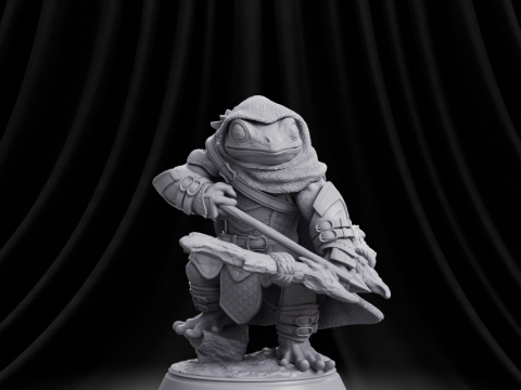 Frog Archer RPG Modelo de Impressão 3D