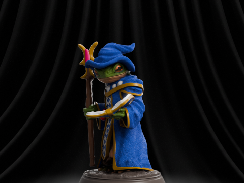 Frog Wizard RPG 3D Принт Модель