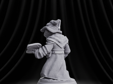 Frog Wizard RPG 3D Принт Модель