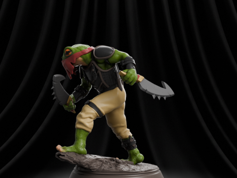 Frog Rogue RPG 3D Принт Модель