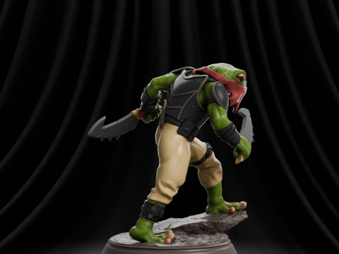 Frog Rogue RPG 3D Принт Модель