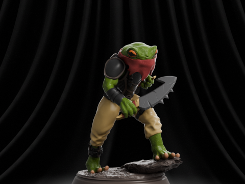 Frog Rogue RPG 3D Принт Модель