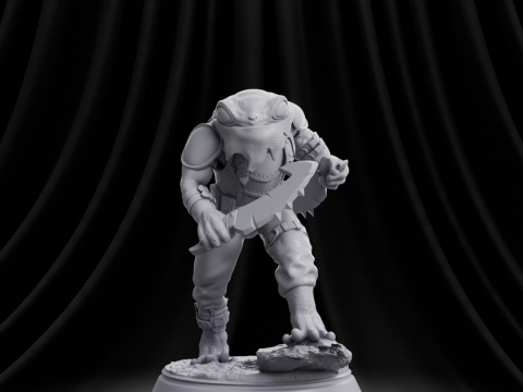 Frog Rogue RPG 3D Принт Модель