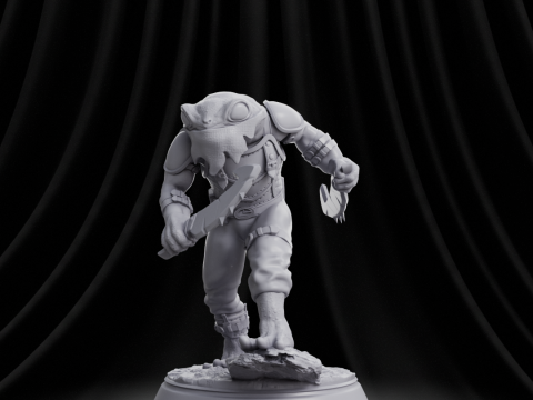 Frog Rogue RPG 3D Принт Модель