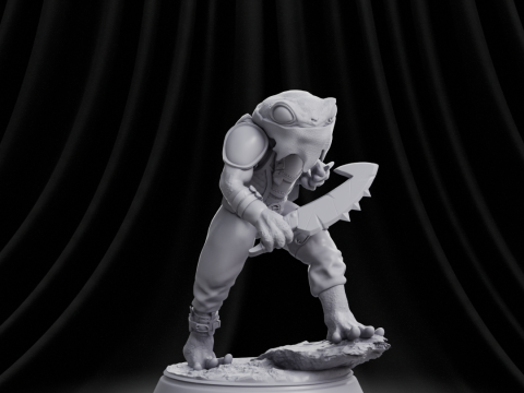 Frog Rogue RPG 3D Принт Модель
