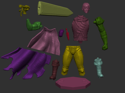 Guts - Berserk Modèles 3D en vedette