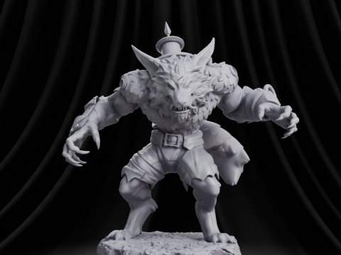 Warwick - League of Legends 3D printmodel
