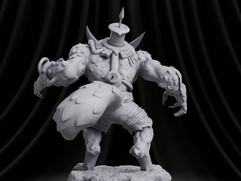 Warwick - League of Legends 3D printmodel