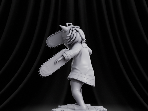 Anya Forger x Chainsaw 3D-Druckmodell