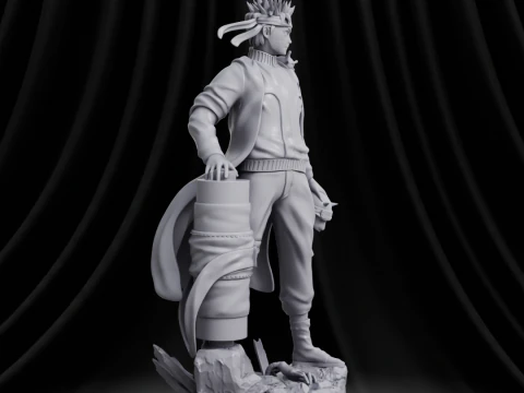 火影忍者模式 3D 打印模型