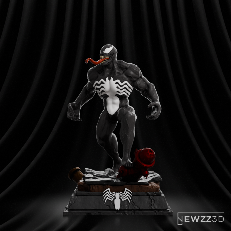 Venom 3Dプリントモデル .c4d .max .obj .3ds .fbx .stl .blend