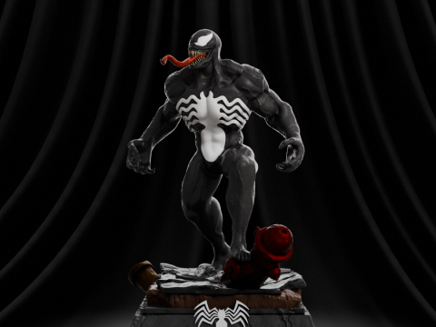 Venom 3D Print Model