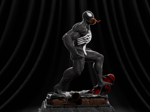 Venom 3Dプリントモデル