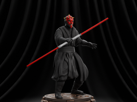 Star Wars - Darth Maul 3D Print Model