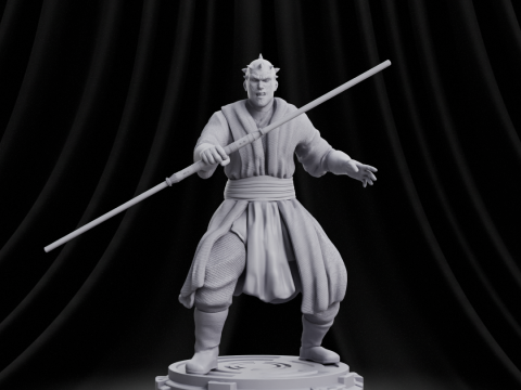 Star Wars - Darth Maul 3D Print Model