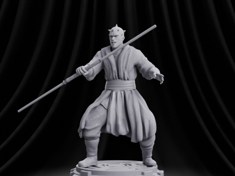 Star Wars - Darth Maul 3D Print Model