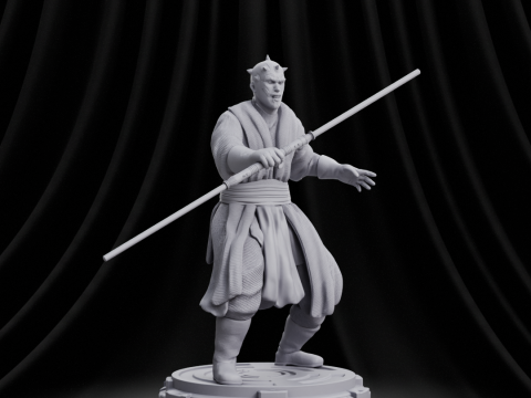Star Wars - Darth Maul 3D Print Model
