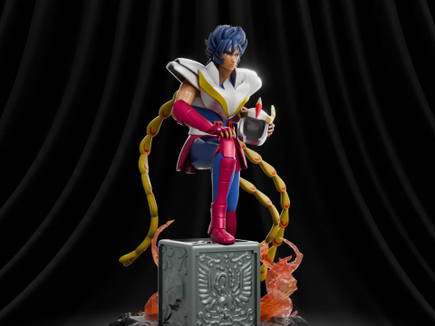 Ikki Phoenix Saint Seiya 3D Print Model