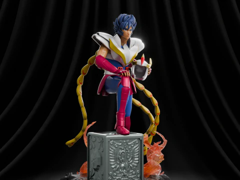 一輝フェニックス聖闘士星矢 3Dプリントモデル