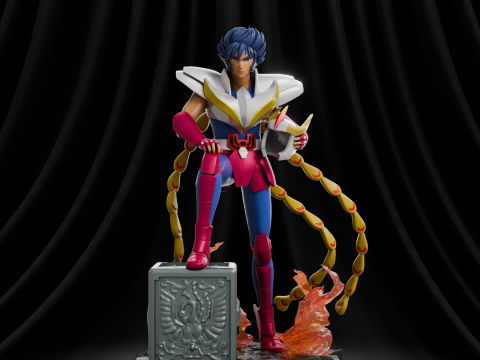 Ikki Phoenix Saint Seiya 3D Print Model
