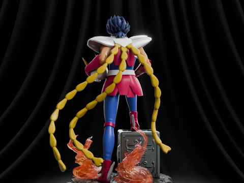 Ikki Phoenix Saint Seiya 3D Print Model