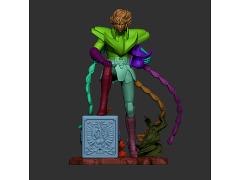 Ikki Phoenix Saint Seiya 3D Print Model