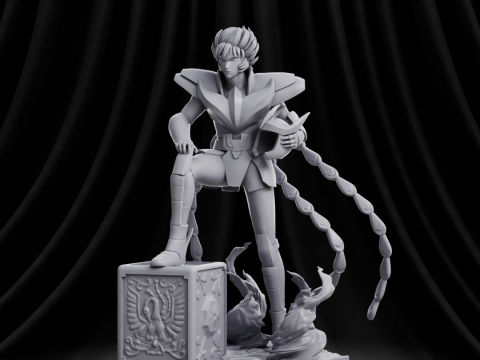 Ikki Phoenix Saint Seiya 3D Print Model